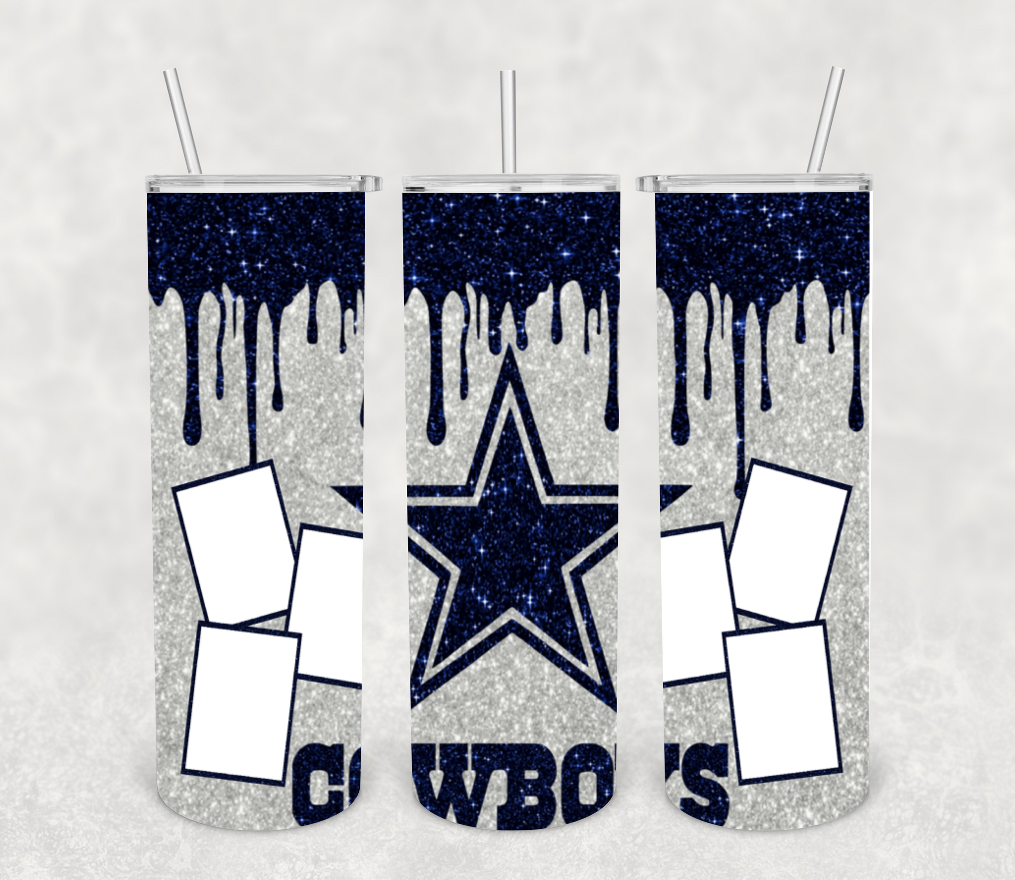 Cowboys Picture Tumbler