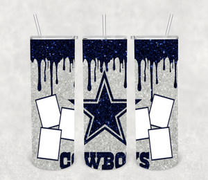 Cowboys Picture Tumbler