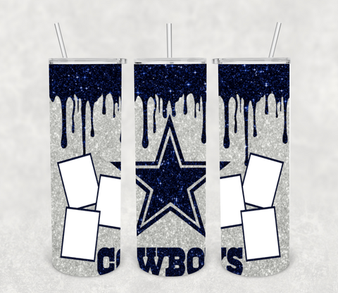 Cowboys Picture Tumbler